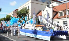 Jūros šventės 2015 eisena