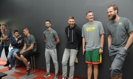 Krepšinio rinktinės kandidatai Palangoje