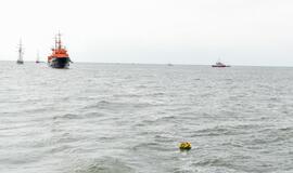 Prezidentė pagerbė žuvusiuosius jūroje