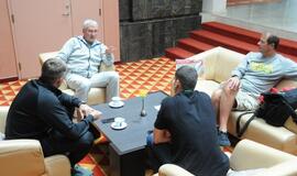 Krepšinio rinktinės kandidatai Palangoje