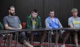 Krepšinio rinktinės kandidatai Palangoje