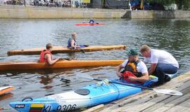 Baidarių ir kanojų Žvejo dienos regata, žygis baidarėmis "Vilties yriai Nemunu – su viltimi prieš srovę"