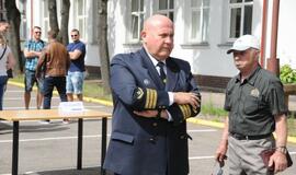 Jūreivystės mokykloje susitiko absolventai