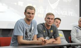 Krepšinio rinktinės kandidatai Palangoje