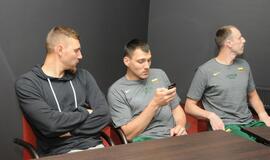 Krepšinio rinktinės kandidatai Palangoje