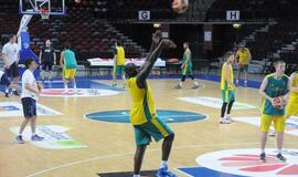 Australijos krepšinio rinktinė Klaipėdoje
