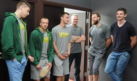 Krepšinio rinktinės kandidatai Palangoje