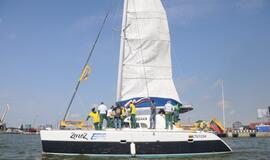 Lietuvos krepšinio rinktinės pasiplaukiojimas jachta