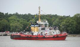 Prezidentė pagerbė žuvusiuosius jūroje