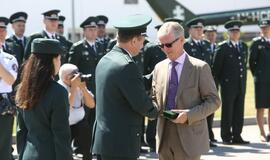 Prezidentė pakrikštijo pasieniečių laivą