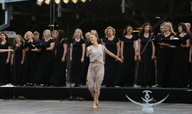 Pristatytas baltų genčių kostiumas