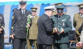 Karinių jūrų pajėgų vado inauguracija