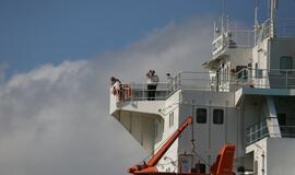 "Deltuva" įplaukė į Klaipėdos uostą