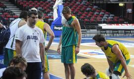 Australijos krepšinio rinktinė Klaipėdoje