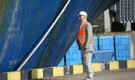 "Deltuva" įplaukė į Klaipėdos uostą