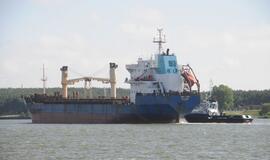 "Deltuva" įplaukė į Klaipėdos uostą