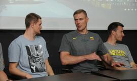 Krepšinio rinktinės kandidatai Palangoje