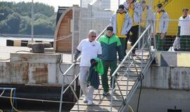 Lietuvos krepšinio rinktinės pasiplaukiojimas jachta