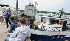 Prezidentė pagerbė žuvusiuosius jūroje