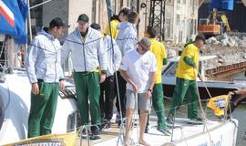 Lietuvos krepšinio rinktinės pasiplaukiojimas jachta