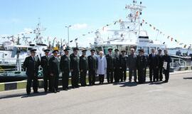 Prezidentė pakrikštijo pasieniečių laivą