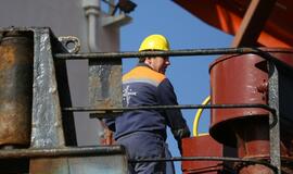 "Deltuva" įplaukė į Klaipėdos uostą