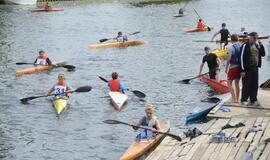 Baidarių ir kanojų Žvejo dienos regata, žygis baidarėmis "Vilties yriai Nemunu – su viltimi prieš srovę"