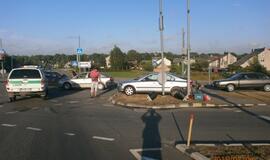 Kretingoje per avariją sužeista moteris