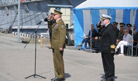 Karinių jūrų pajėgų vado inauguracija
