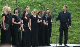 Pristatytas baltų genčių kostiumas