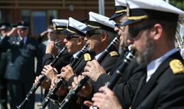 Prezidentė pakrikštijo pasieniečių laivą