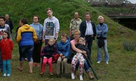 Pristatytas baltų genčių kostiumas