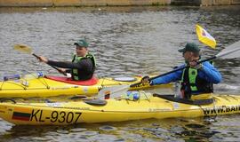Baidarių ir kanojų Žvejo dienos regata, žygis baidarėmis "Vilties yriai Nemunu – su viltimi prieš srovę"