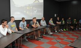 Krepšinio rinktinės kandidatai Palangoje