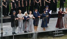 Pristatytas baltų genčių kostiumas