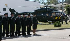 Prezidentė pakrikštijo pasieniečių laivą