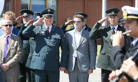 Prezidentė pakrikštijo pasieniečių laivą