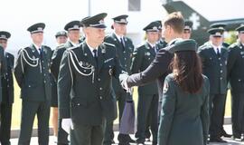 Prezidentė pakrikštijo pasieniečių laivą