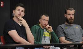 Krepšinio rinktinės kandidatai Palangoje