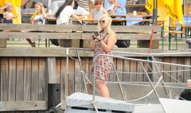 Prezidentė pagerbė žuvusiuosius jūroje