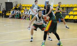 Krepšinio rinktinės treniruotė Palangoje