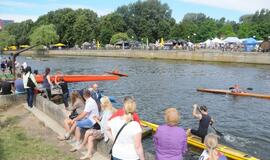 Baidarių ir kanojų Žvejo dienos regata, žygis baidarėmis "Vilties yriai Nemunu – su viltimi prieš srovę"