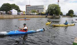 Baidarių ir kanojų Žvejo dienos regata, žygis baidarėmis "Vilties yriai Nemunu – su viltimi prieš srovę"