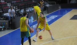 Australijos krepšinio rinktinė Klaipėdoje