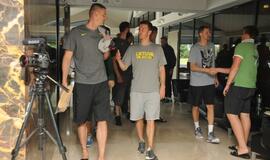 Krepšinio rinktinės kandidatai Palangoje