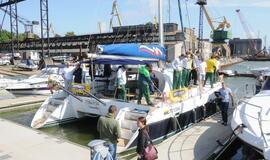 Lietuvos krepšinio rinktinės pasiplaukiojimas jachta