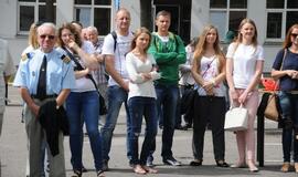 Jūreivystės mokykloje susitiko absolventai