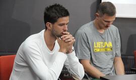 Krepšinio rinktinės kandidatai Palangoje