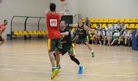 Krepšinio rinktinės treniruotė Palangoje