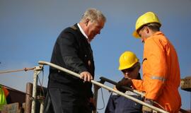 "Deltuva" įplaukė į Klaipėdos uostą